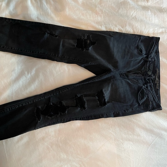 3 jeans IN ONE ! Two black jeans one light blue - Picture 2 of 6